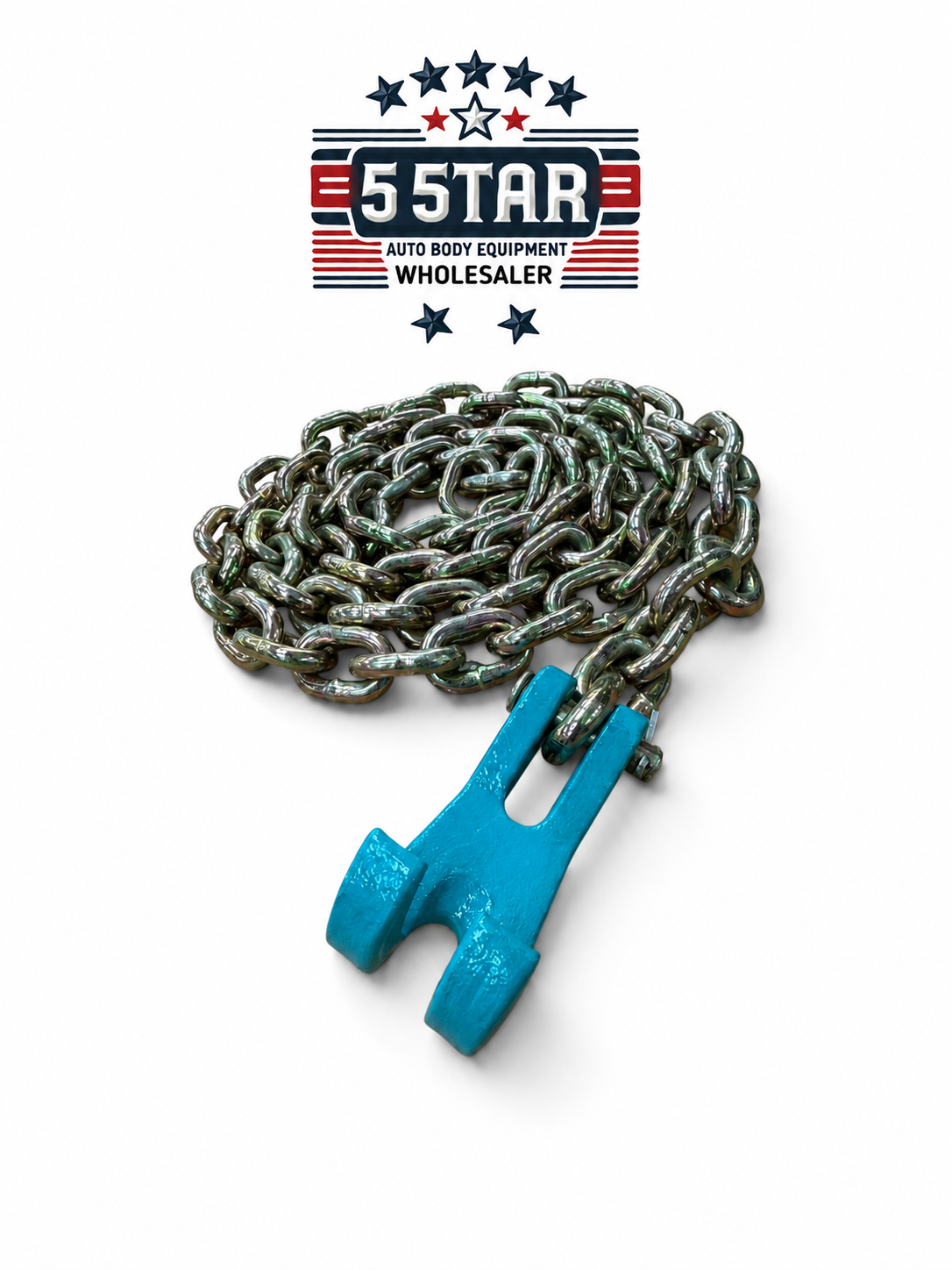 HEAVY DUTY 104 INCHES GRAB HOOK WITH CHAIN AUTO BODY SHOP AND OTHER MOST USES