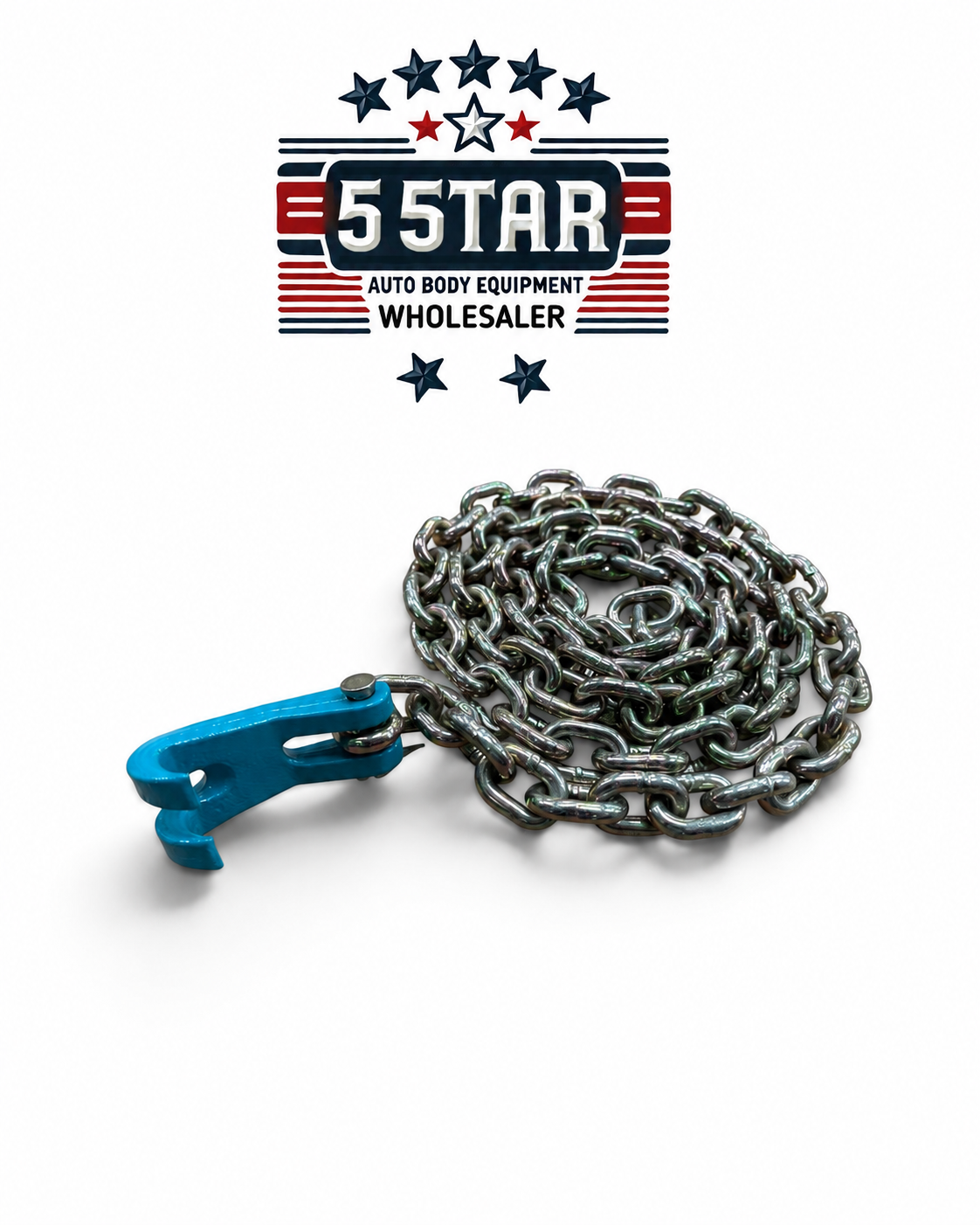 HEAVY DUTY 104 INCHES GRAB HOOK WITH CHAIN AUTO BODY SHOP AND OTHER MOST USES