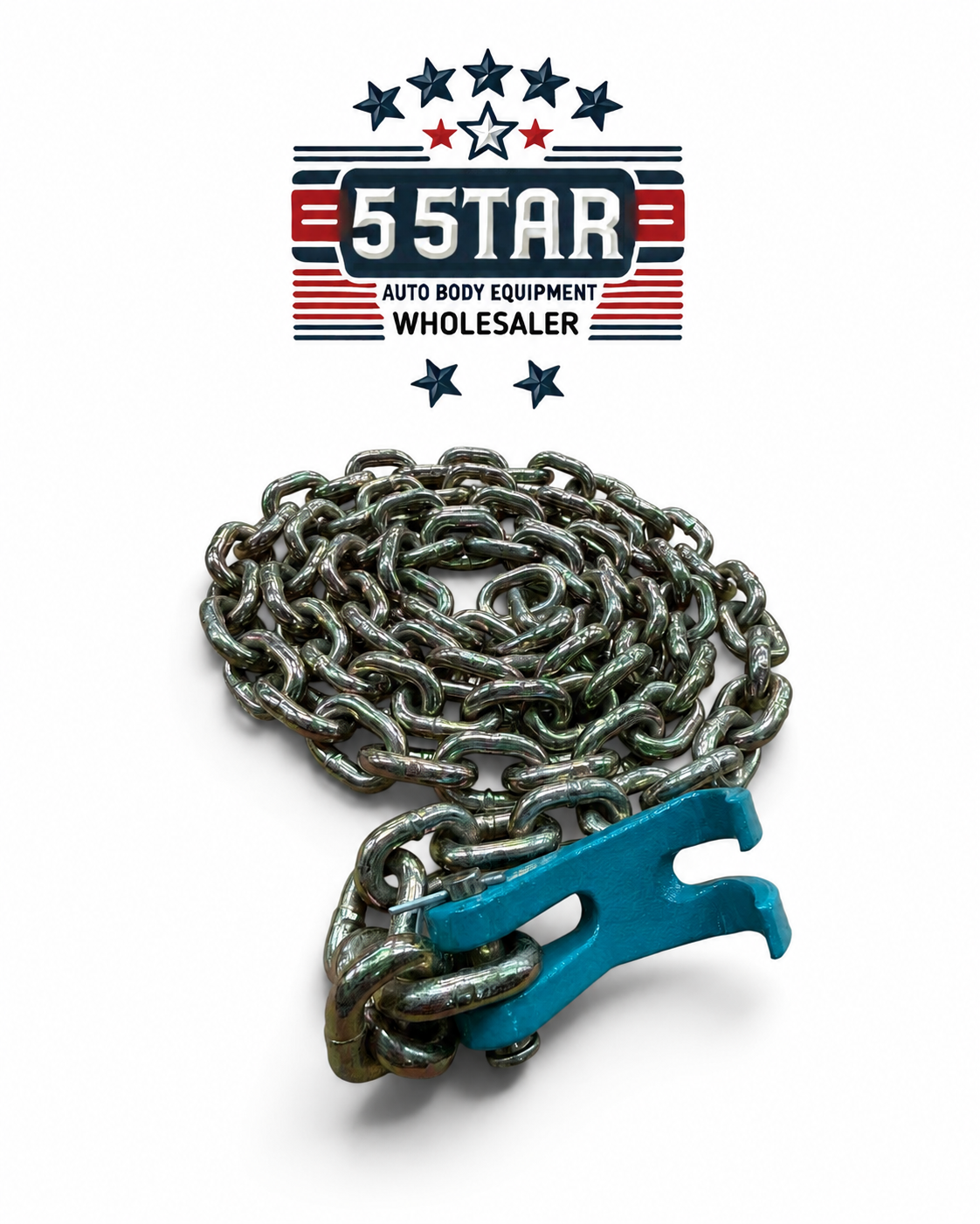HEAVY DUTY 104 INCHES GRAB HOOK WITH CHAIN AUTO BODY SHOP AND OTHER MOST USES