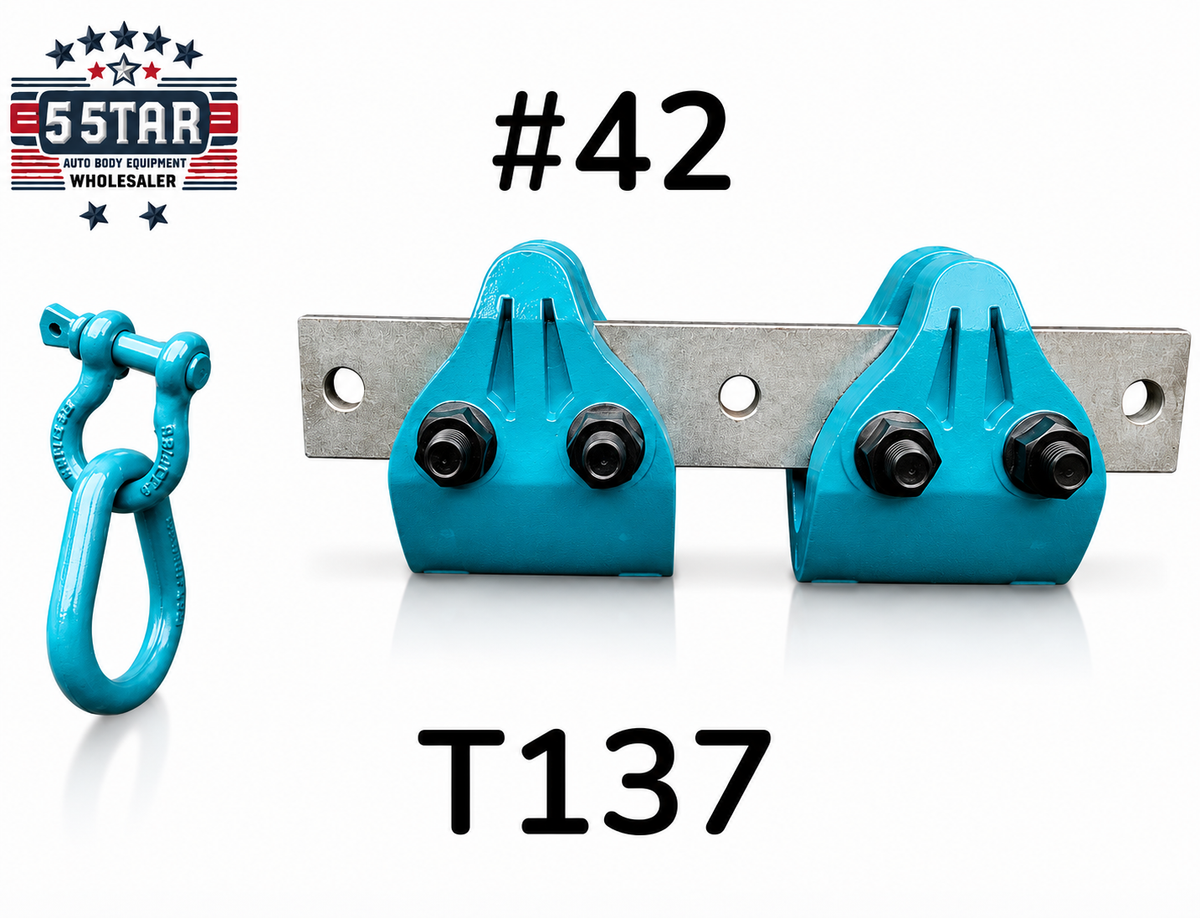 SET#42 HEAVY DUTY AUTO BODY Frame Machine Rack Unibody Mo Clamp Style MCL4010