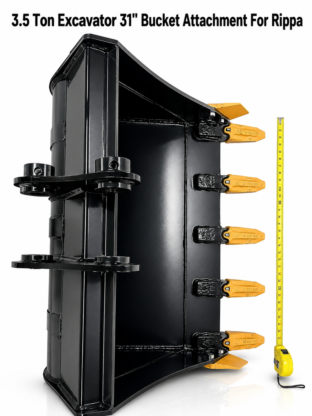3.5 Ton Excavator 31 Inch Bucket Attachment For Rippa