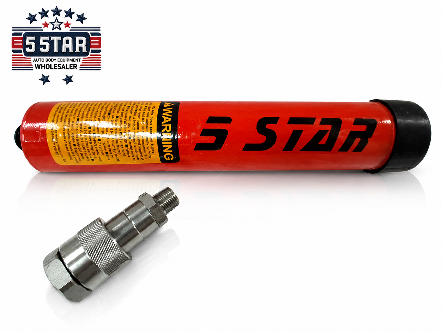 10 Ton 6" Stroke Hydraulic Ram Single Acting
