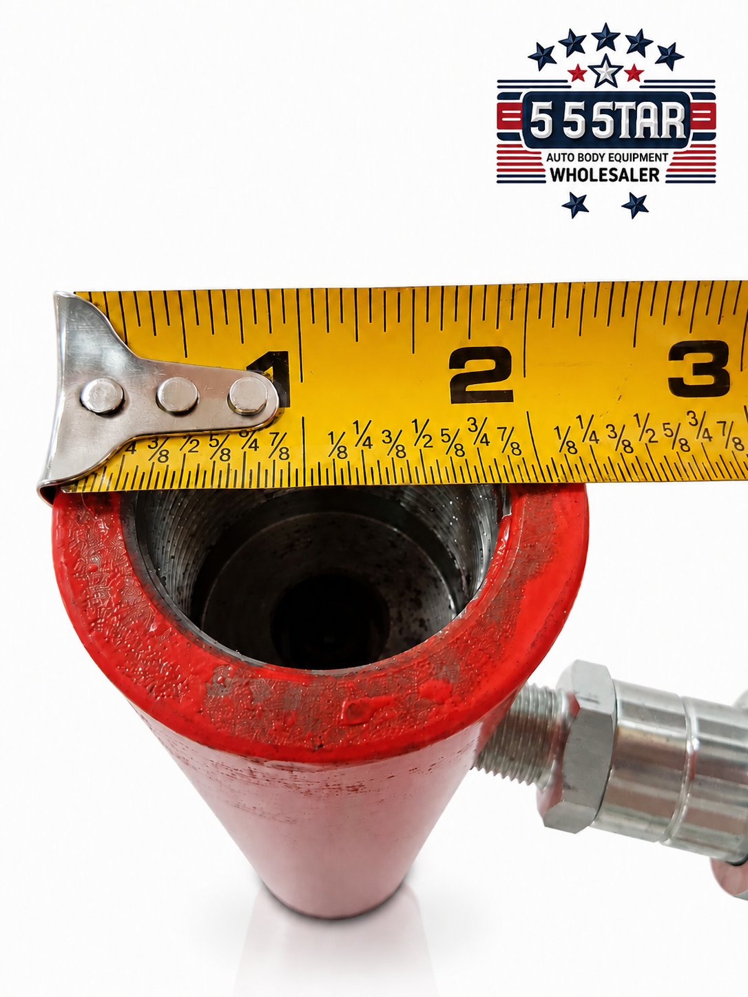 10 Ton 6" Stroke Hydraulic Ram Single Acting