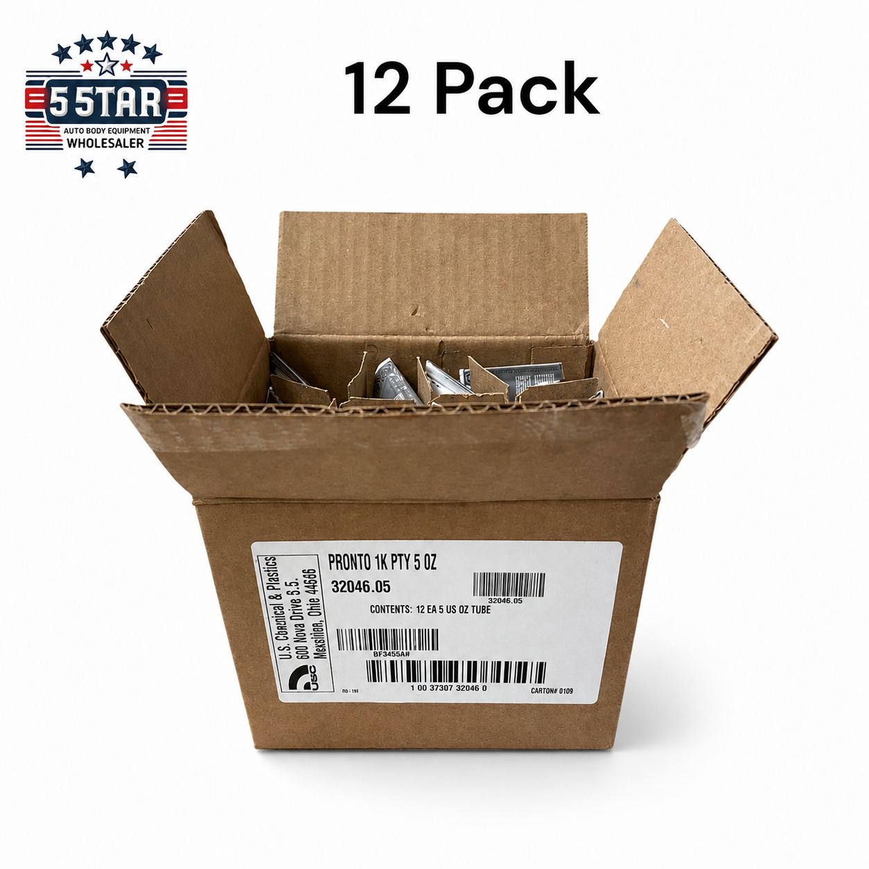 12 PACK USC PRONTO 32046 Kombi Spot Putty Car Scratch Repair & Auto Body Filler