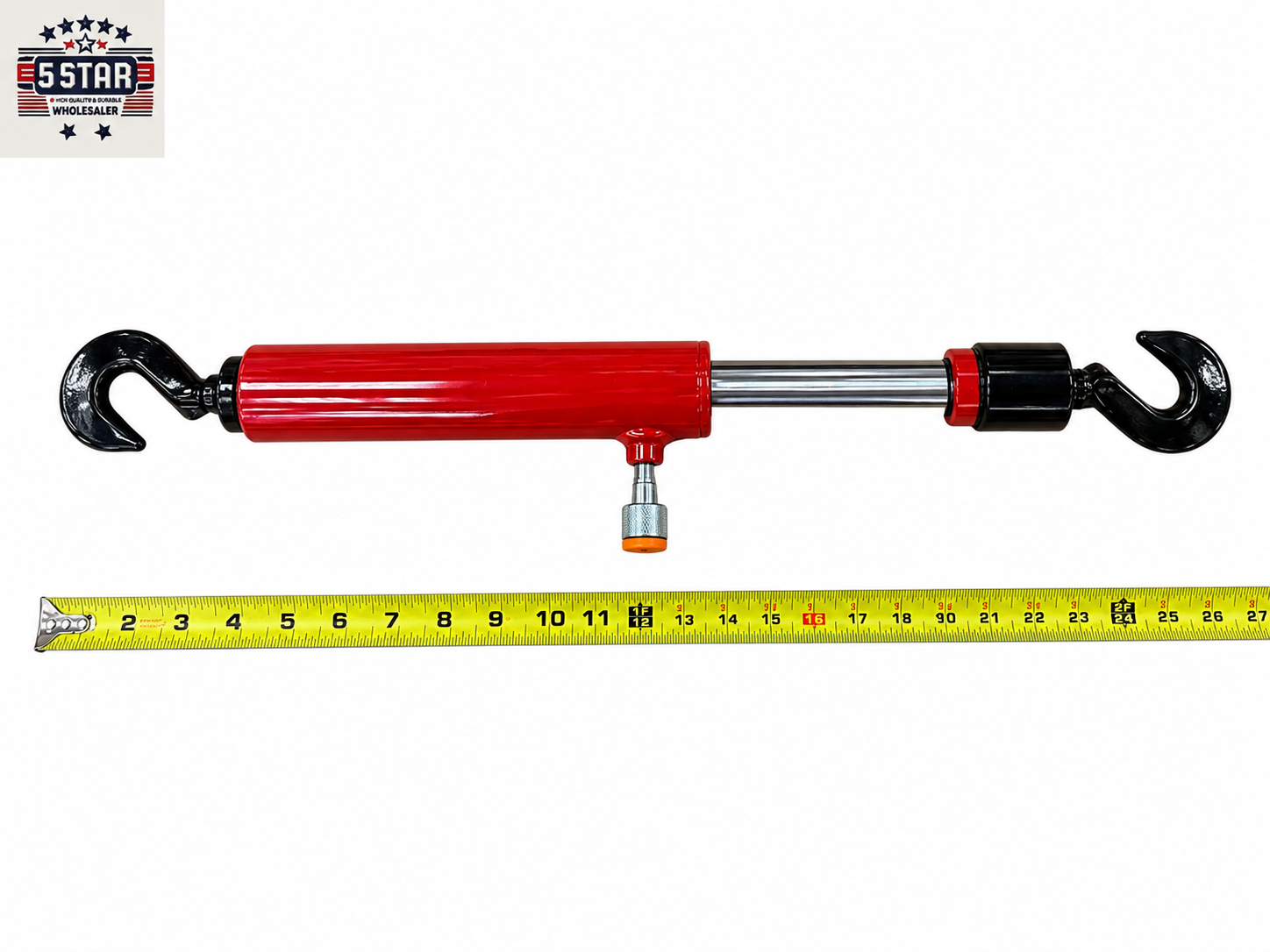 5-TON HYDRAULIC PULL BACK RAM – Pulling Cylinder Jack Porta Power Puller Tool
