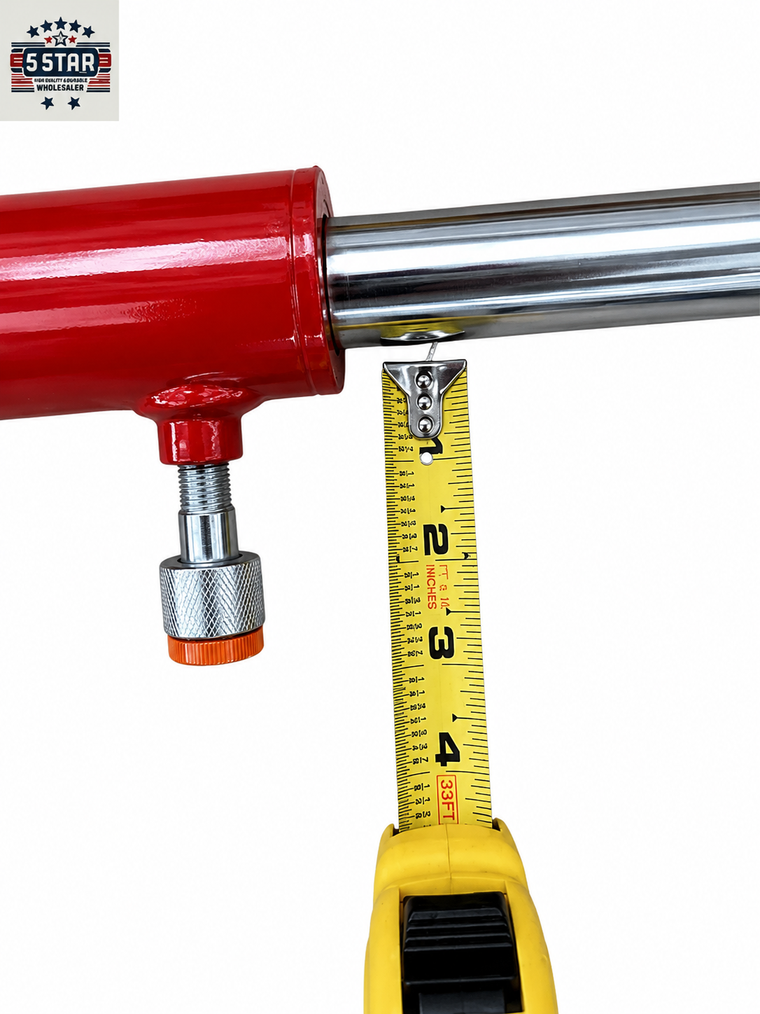 5-TON HYDRAULIC PULL BACK RAM – Pulling Cylinder Jack Porta Power Puller Tool