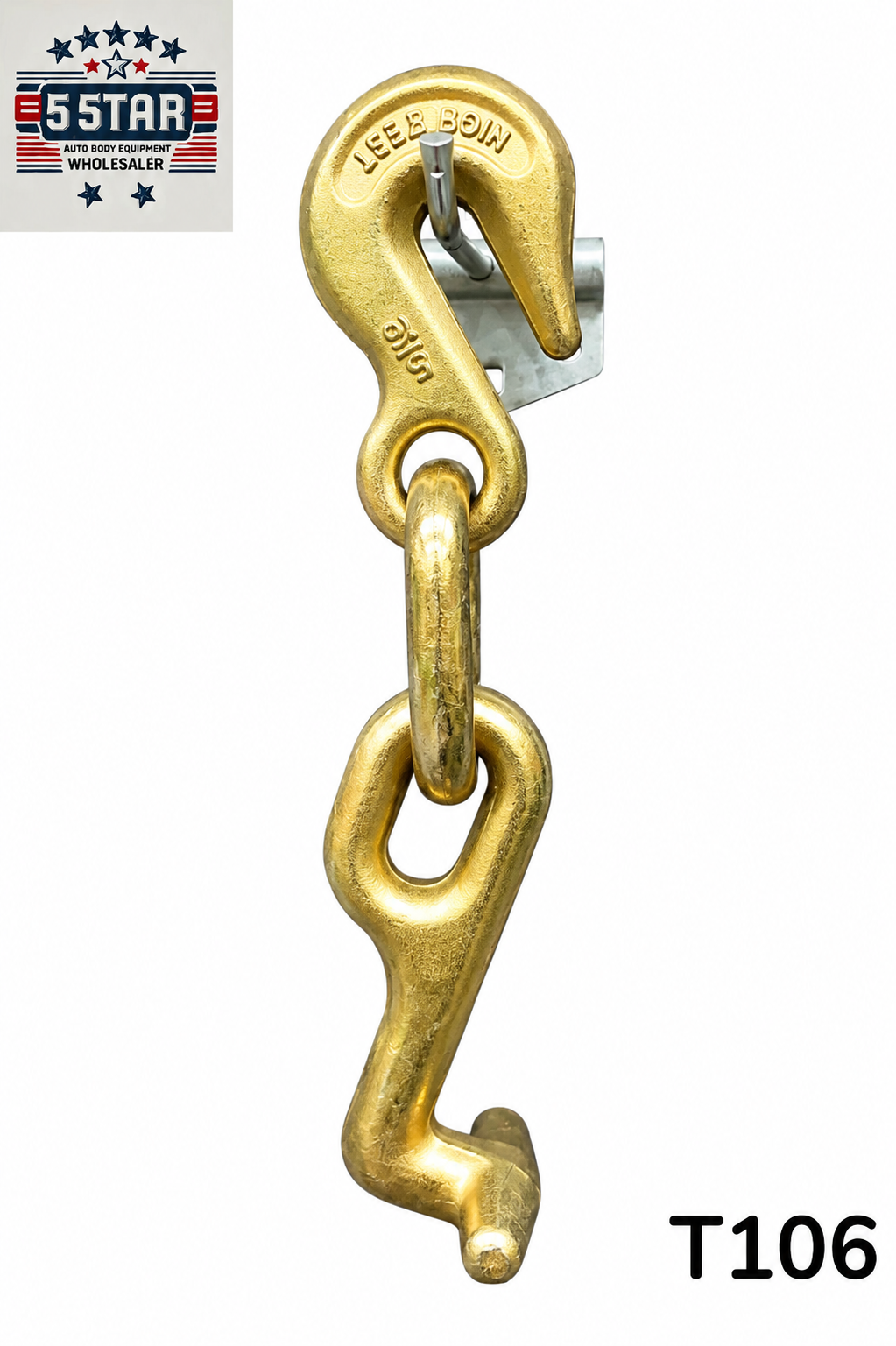Mo Clamp Style T Hook Grab Heavy Auto Body Frame Machine tool TOW TRUCK WRECKER