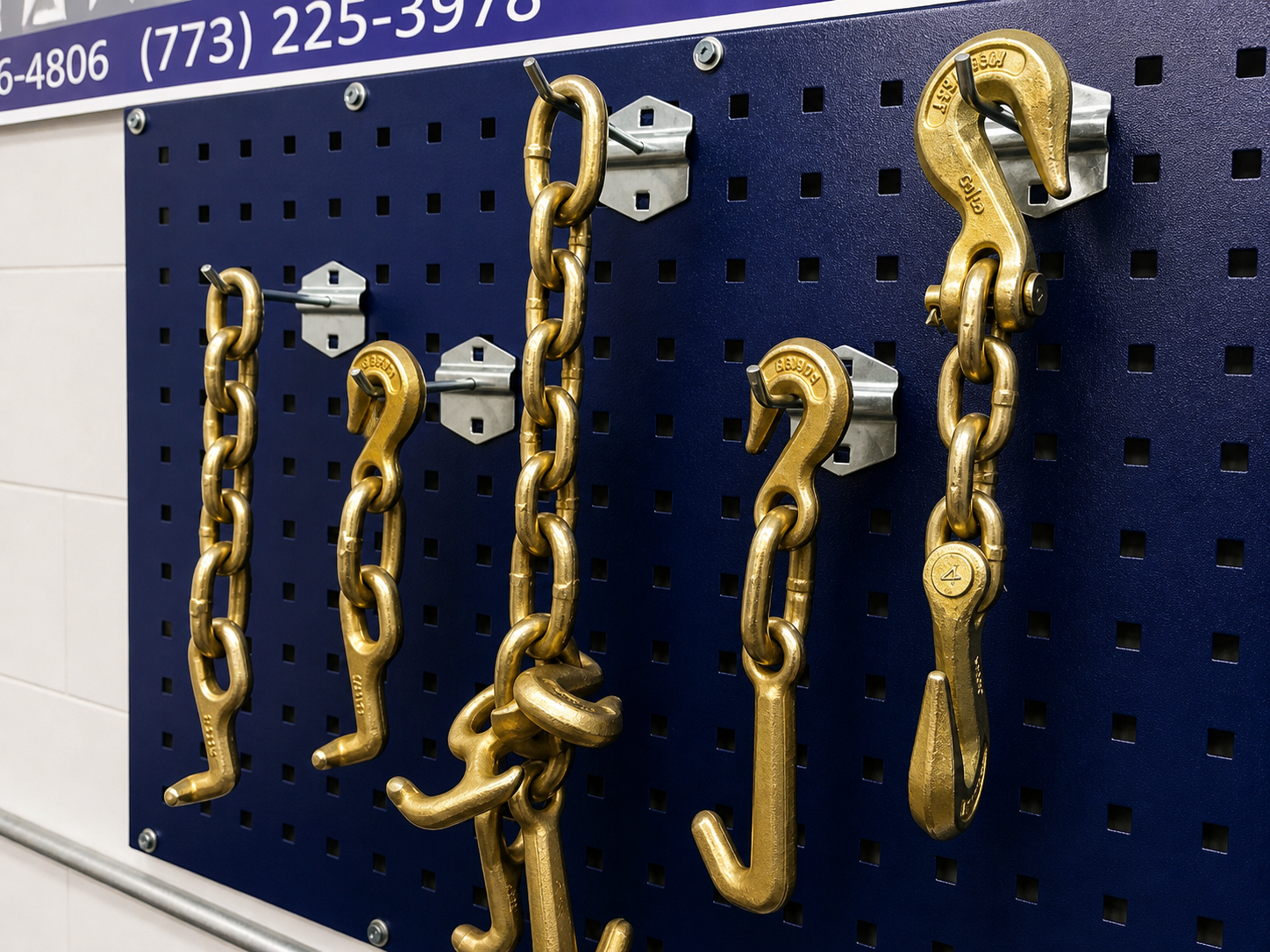 SET#76 Mo Clamp Style 4145 5 Pcs GRAB HOOK TOWING RJT TOOLS TOW TRUCK WRECKER