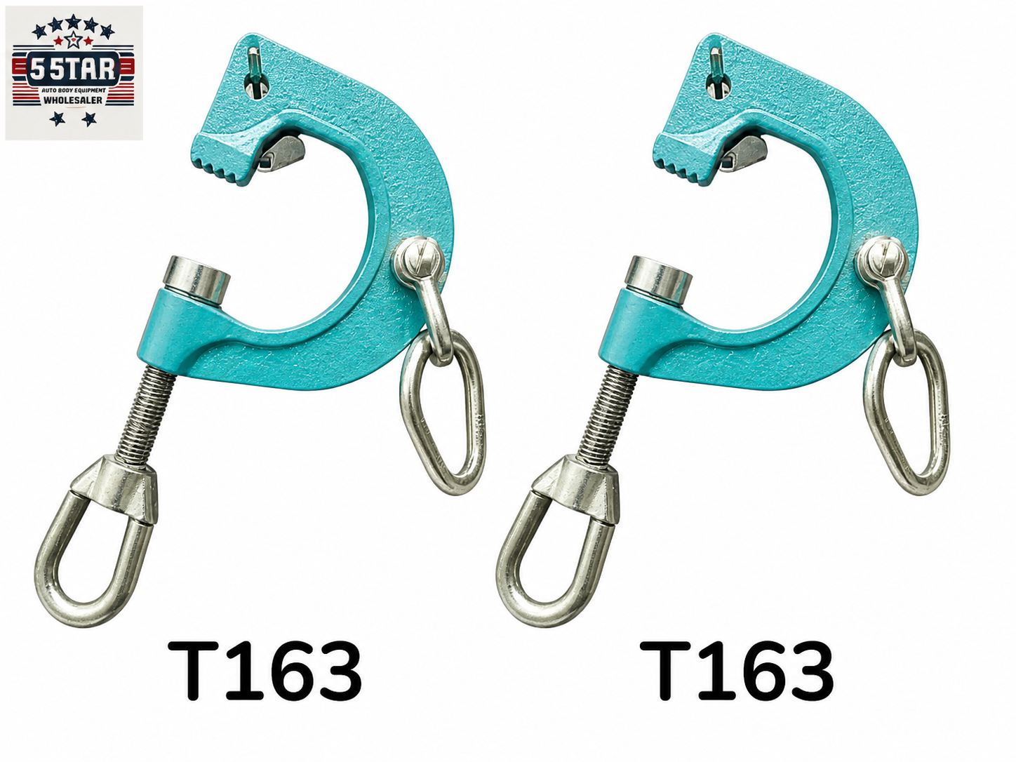 2 Autobody Frame Rack G Clamp 2-WAY Clamp Self-Tighten Mo Clamp 5802 Style