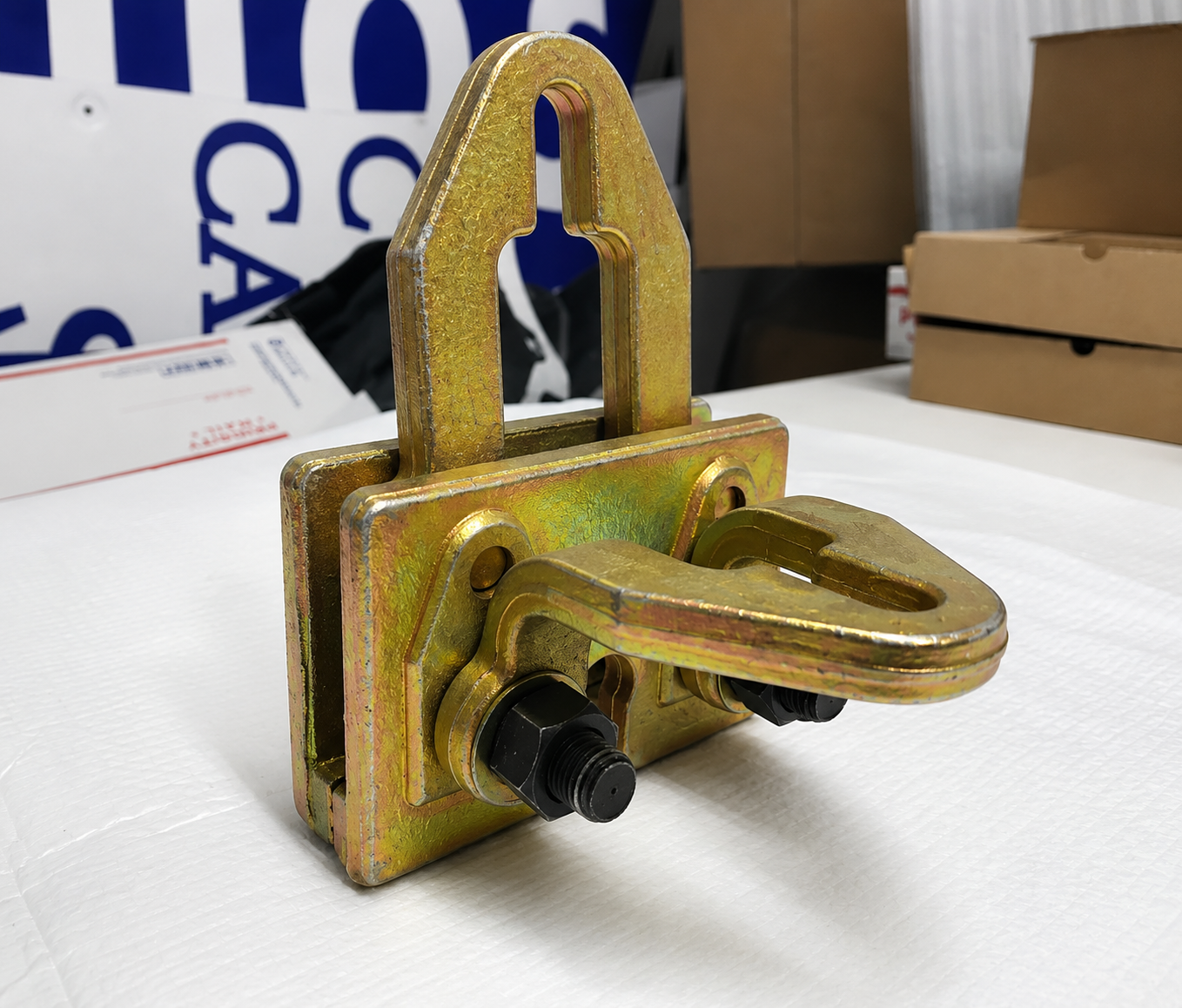 5 Ton Right Angle Auto Body Frame Machine Repair Pull Pulling Clamp Frame Repair