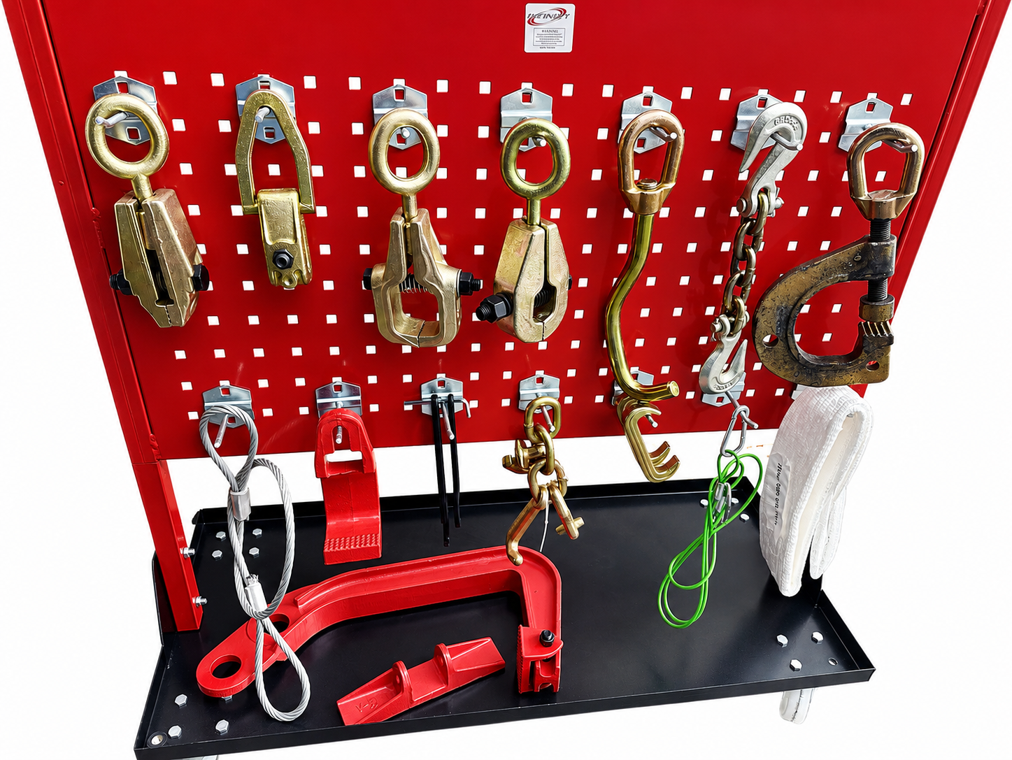 Set# 110 16pcs Deluxe Auto Body Frame Repair Pulling Clamp & Chassis Dent Puller Hook Set