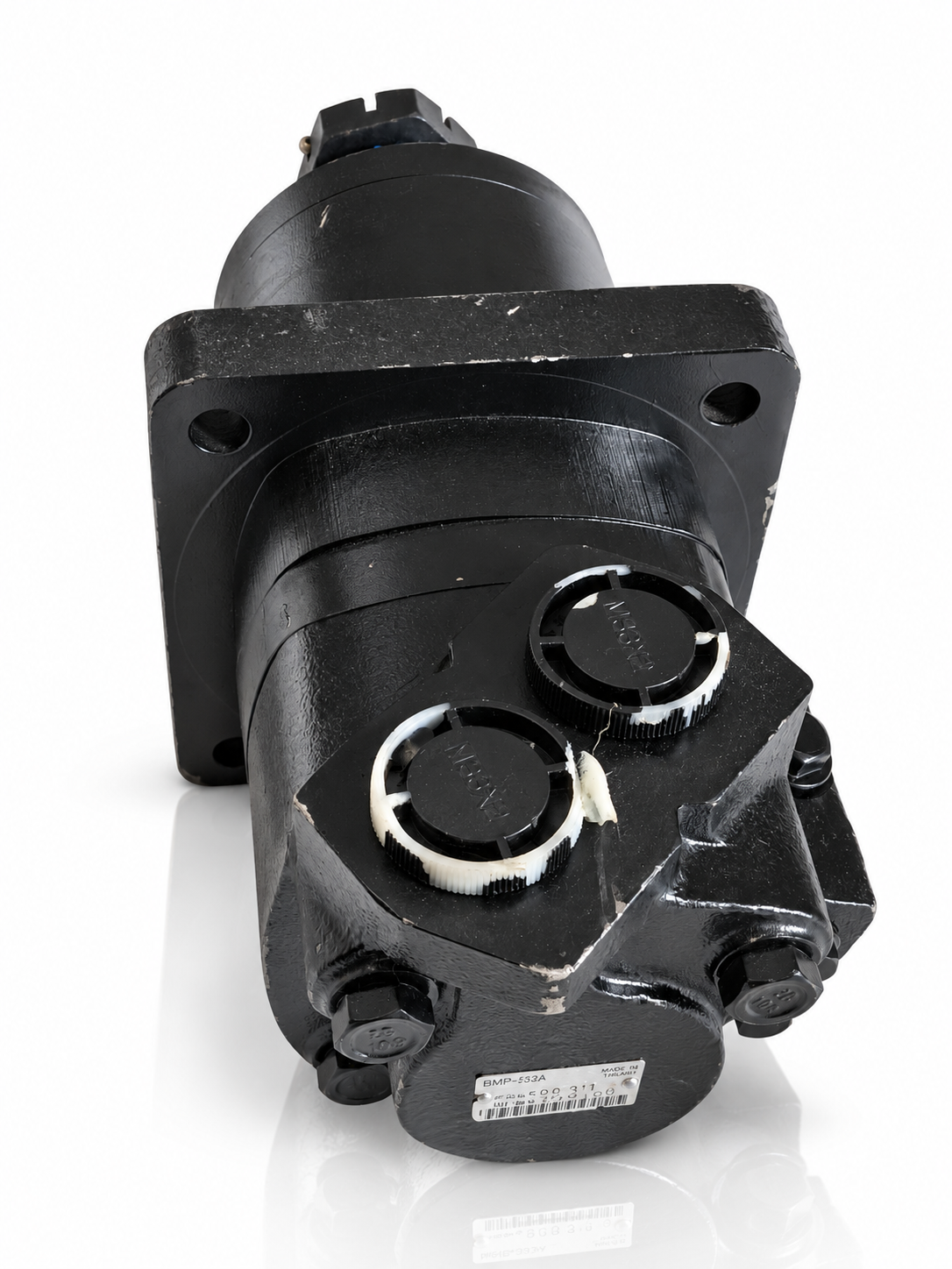Liyuan BM6-CZ-310 Hydraulic Drive Motor Mini Excavator 4-Bolt Flange Keyed Shaft
