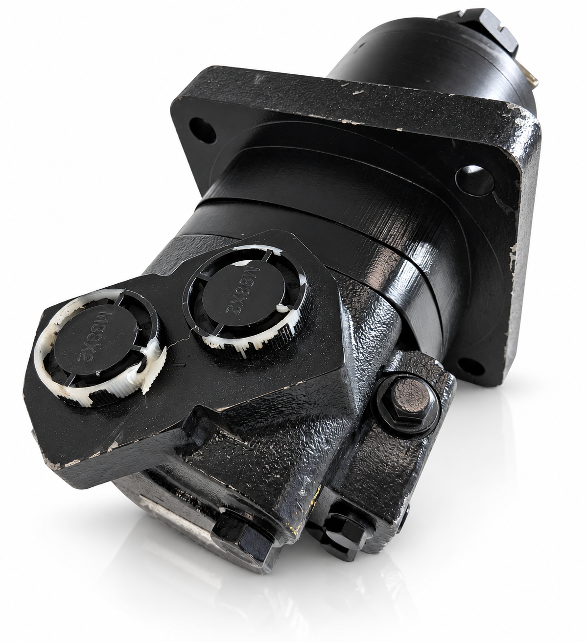 Liyuan BM6-CZ-310 Hydraulic Drive Motor Mini Excavator 4-Bolt Flange Keyed Shaft