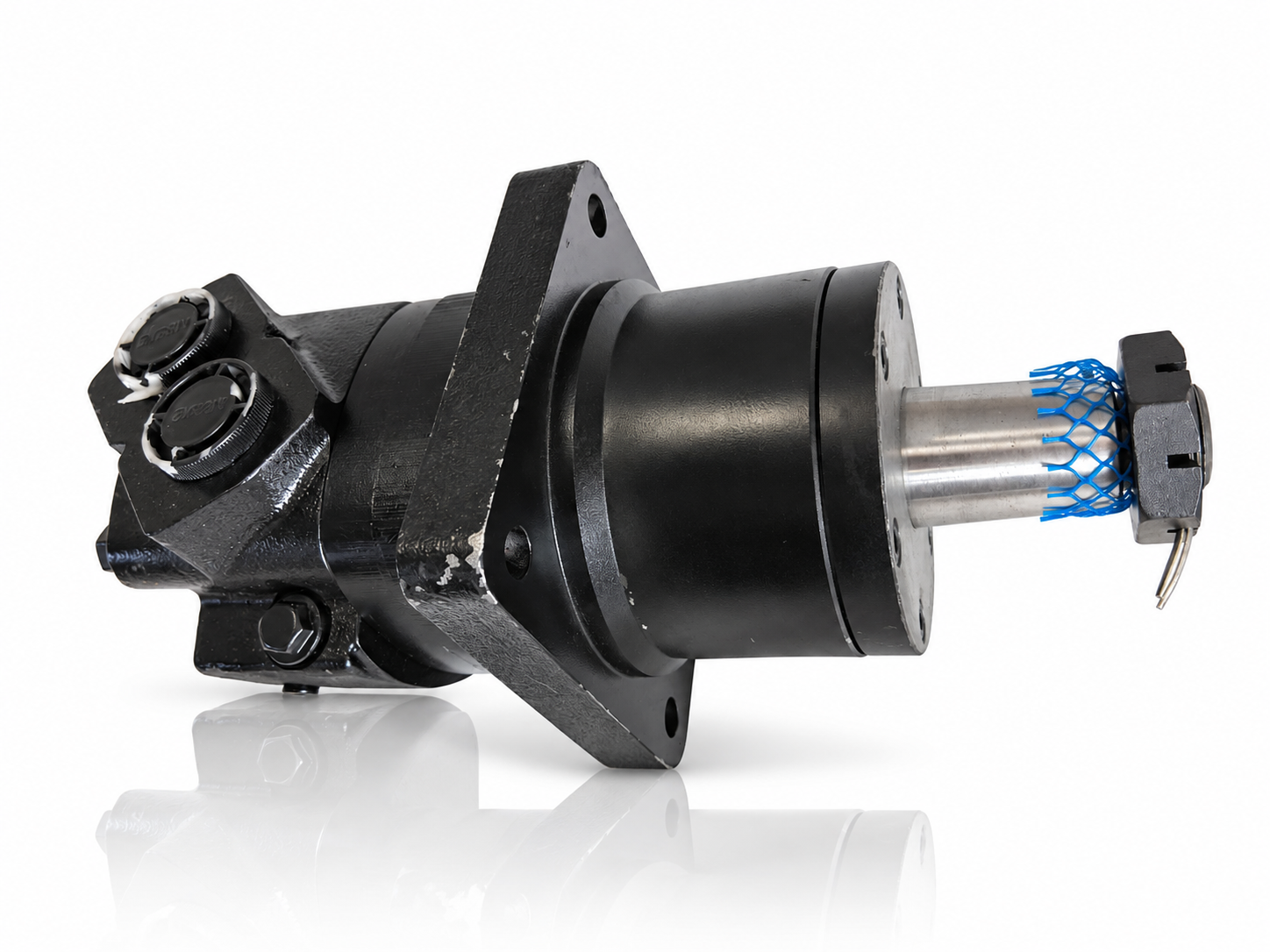 Liyuan BM6-CZ-310 Hydraulic Drive Motor Mini Excavator 4-Bolt Flange Keyed Shaft