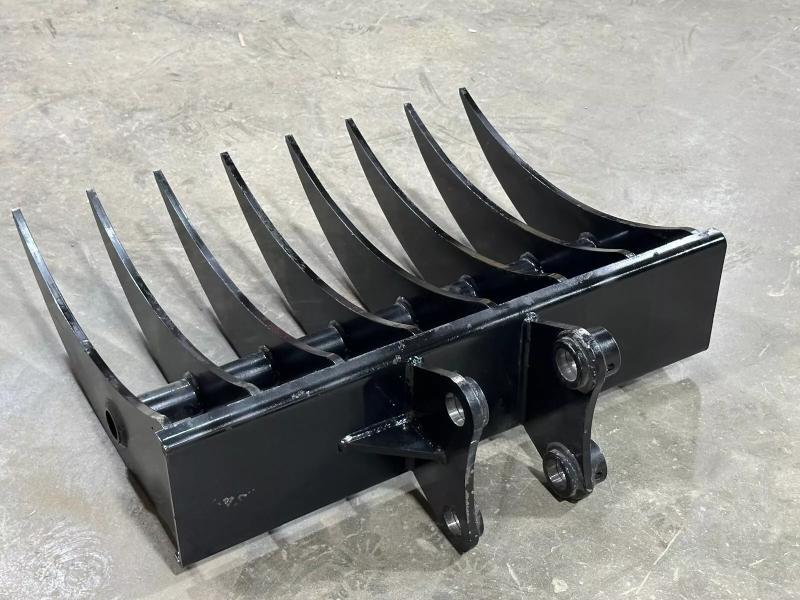 Excavator Root Rake Attachment 3.5 ton for rippa