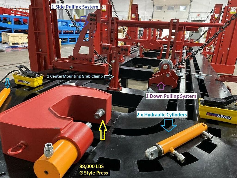 Complete 5STAR frame machine setup with towers and accessories.