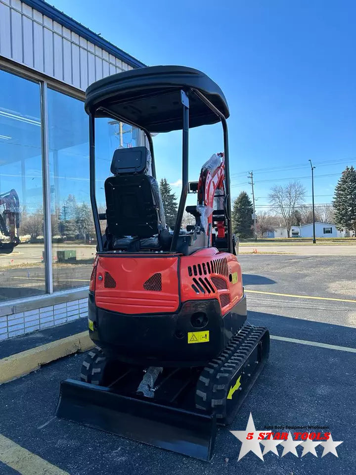 Digging performance of the Kubota STR300 Mini Excavator
