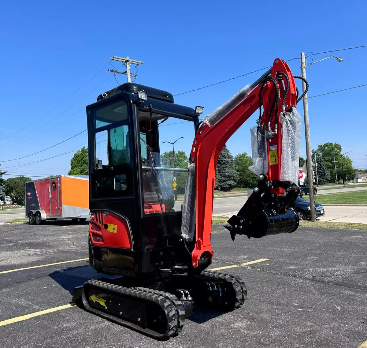 EPA Certified 2 Ton Mini Excavator in USA