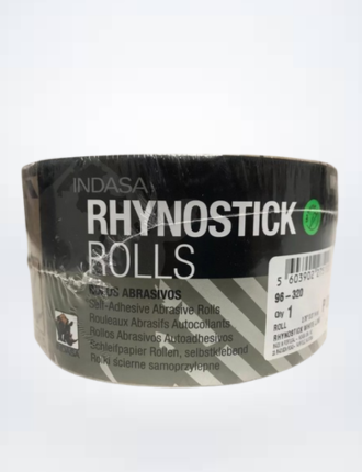 Rhynostick White Line Sandpaper Roll 2.75"X27 1/4YD, 36, 80, 120, 180, 320 Grits