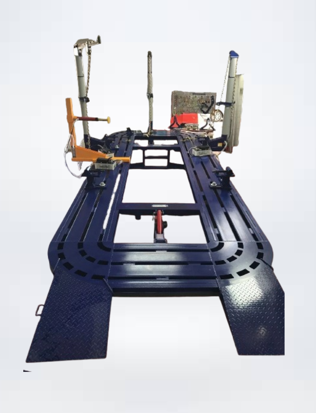 FREE_SHIPPING_NEW_20_FEET_LONG_AUTO_BODY_FRAME_MACHINE_30_TON_3_TOWERS_3