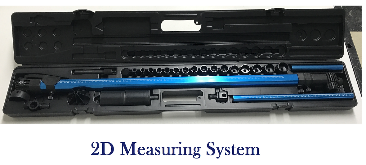 Free 2D Measuring System for Accurate Frame Alignment
