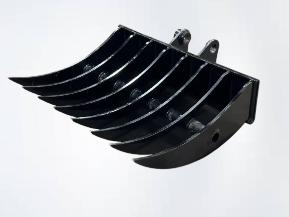 Excavator Root Rake Attachment 3.5 ton for rippa