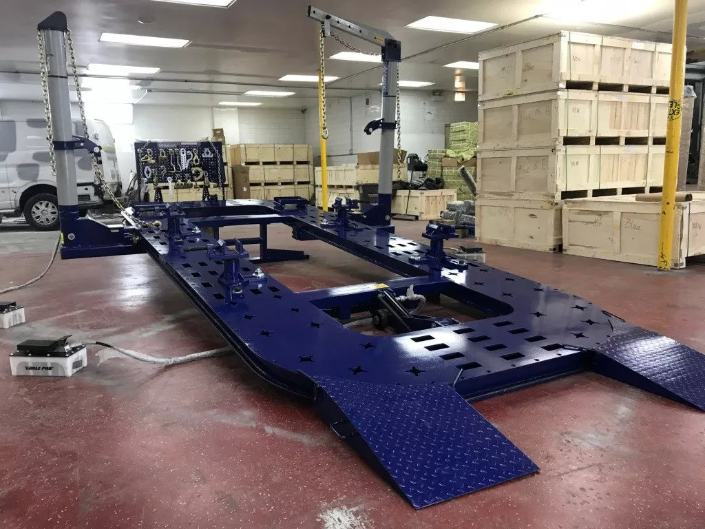 Heavy-duty 10-ton pulling towers with 360-degree pulling capability