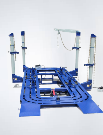 Heavy-duty 20-feet frame machine body shop with 4 towers