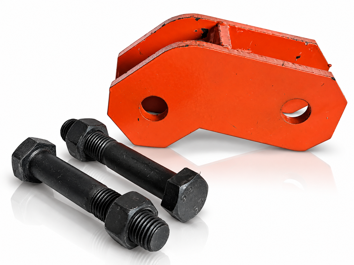 Auto Body Frame Machine Pulling Clamp Attachment Bracket with Bolts & Nuts