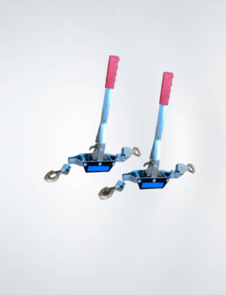 Lever Ratchet Hoist with 2-ton capacity and durable alloy hooks for heavy-duty lifting
