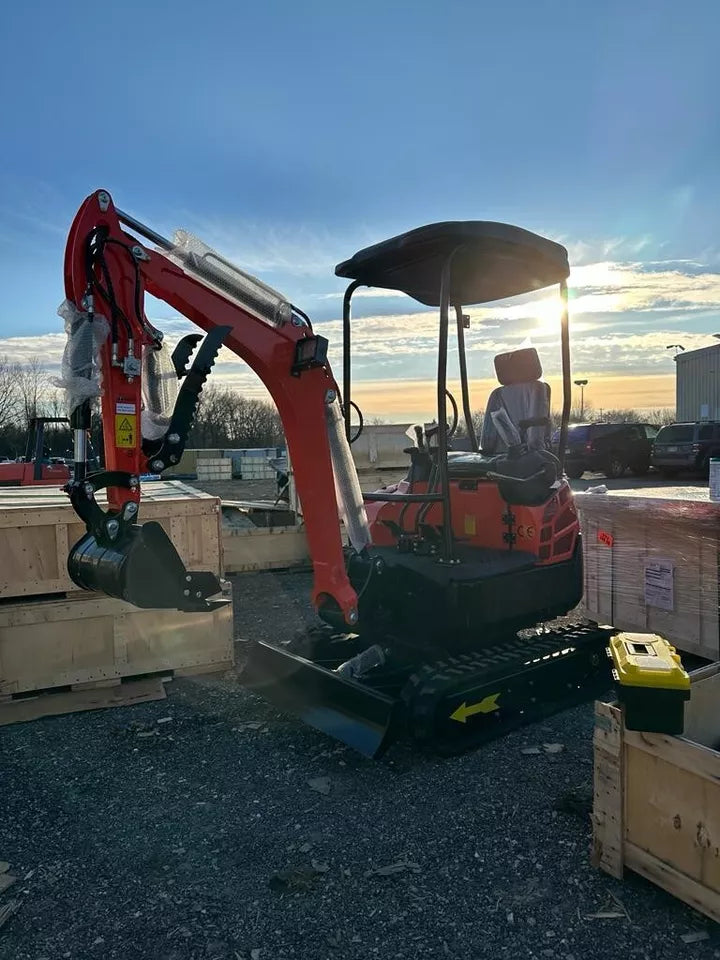 Operating weight details of 3,968 lbs on Kubota STR300
