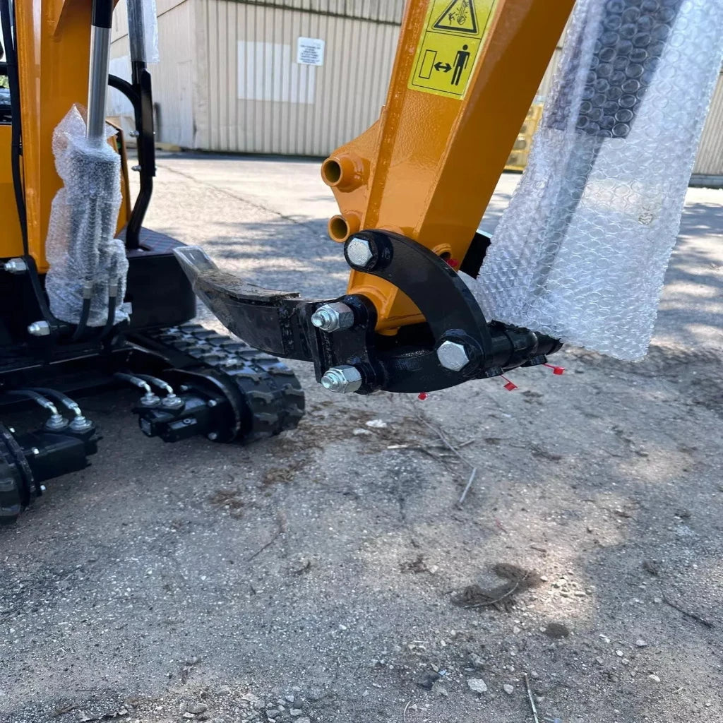 Ripper Attachment on Mini Excavator
