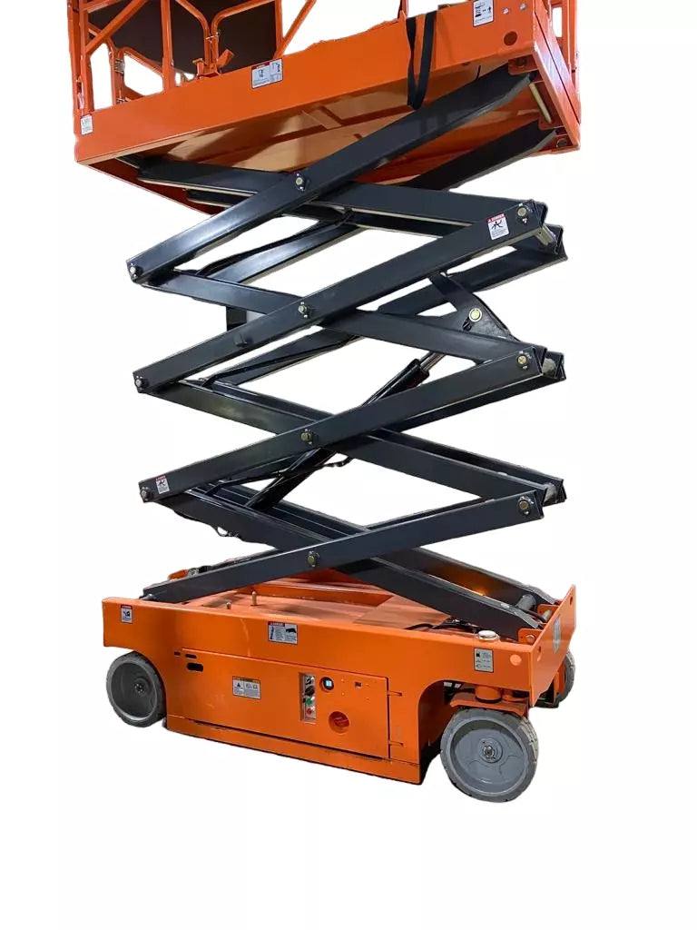 Scissor Lift at Maximum Working Height
