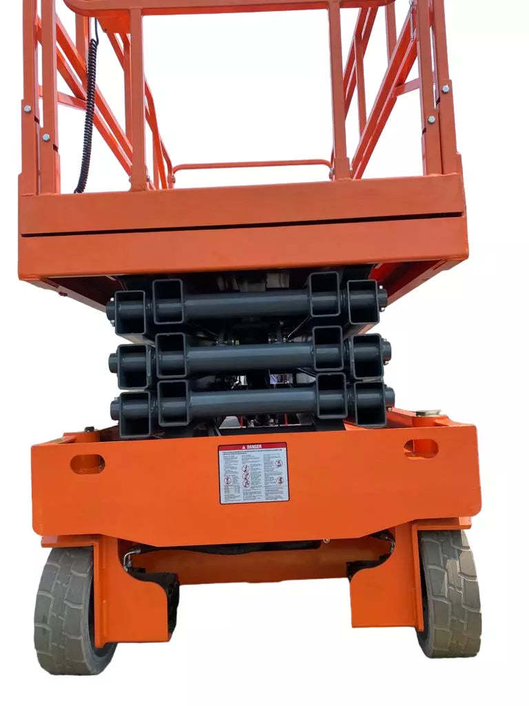 Scissor Lift with Extended Platform
