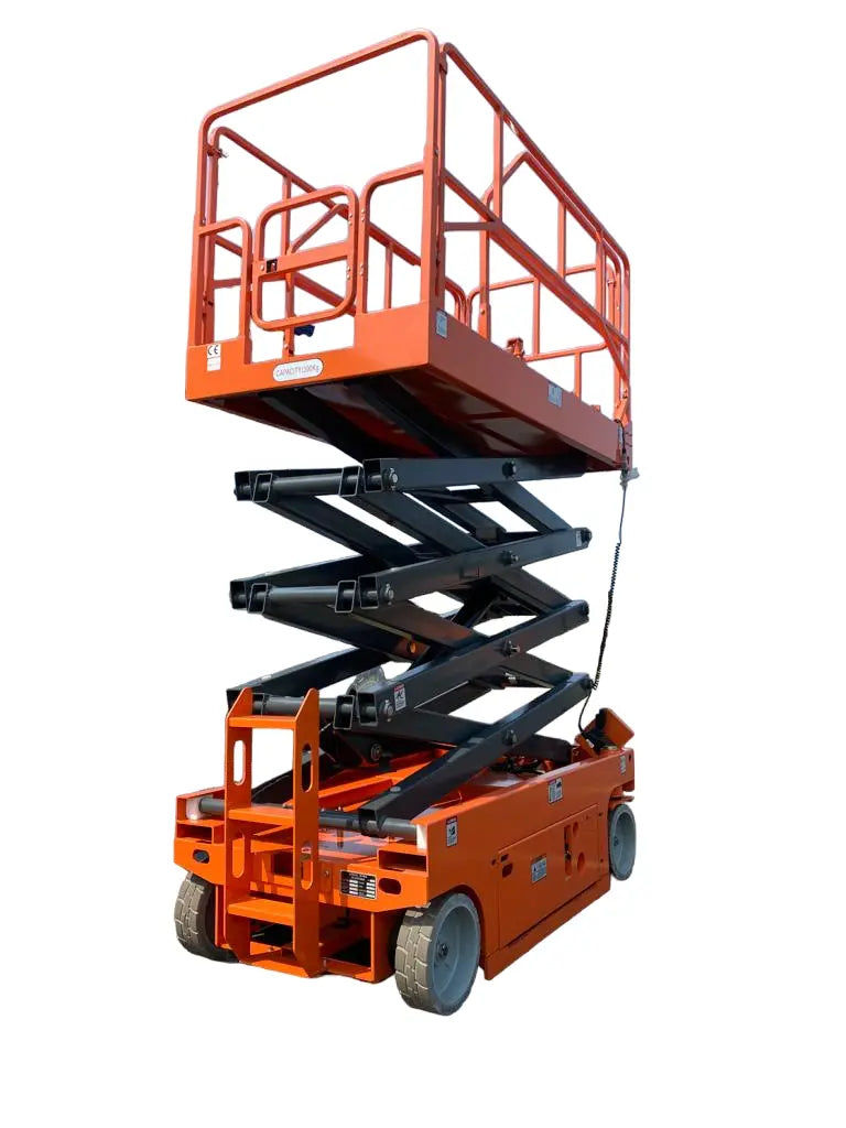 Self-Propelled Scissor Lift in Action
