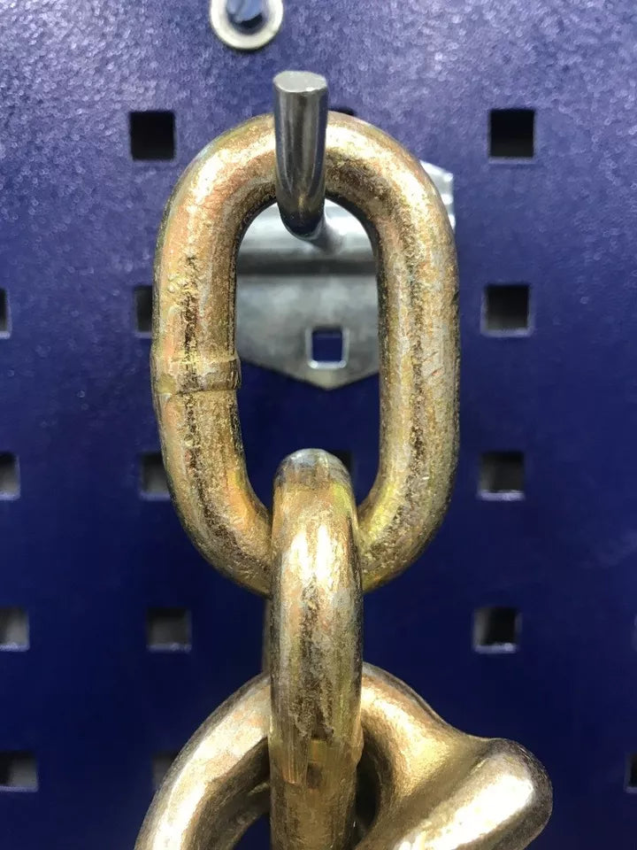Set of 2 Heavy Duty Chain Hooks for Vehicle Tie Downs
