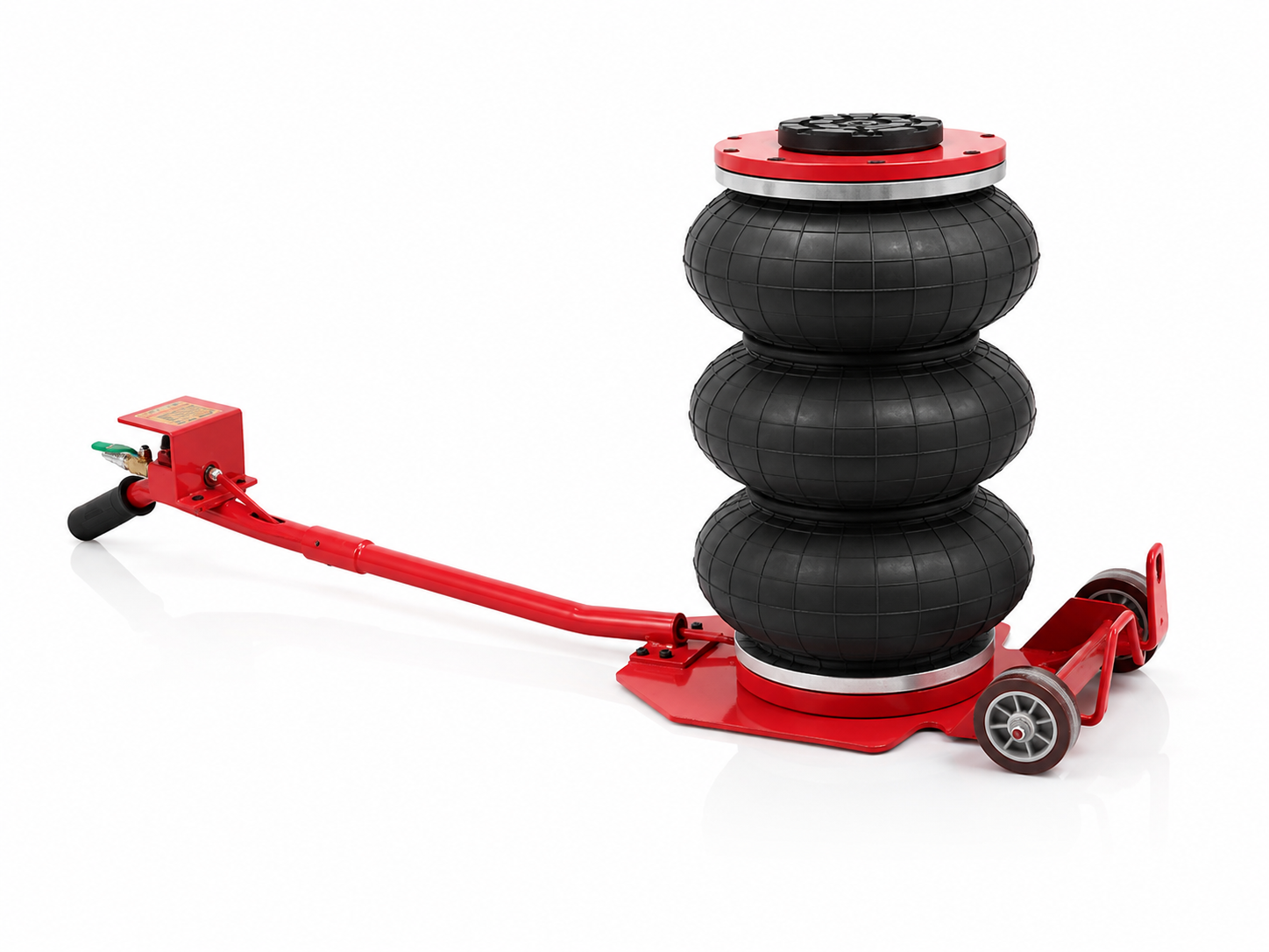 6600LB Pneumatic Triple Bag Air Jack Quick Lift Heavy Duty Auto Tire Jack