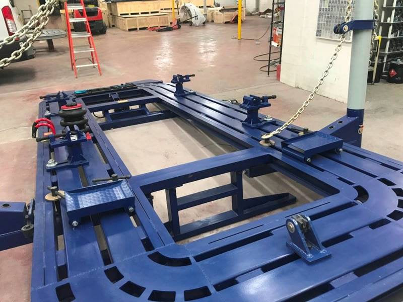 Tool Cart with Accessories for Auto Body Frame Machine
