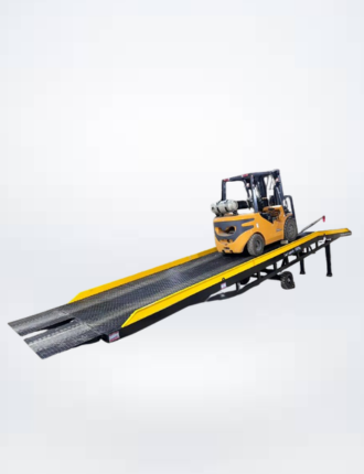 Trailer Loading Ramp 22,000 LBS Capacity for Vehicle Loading
