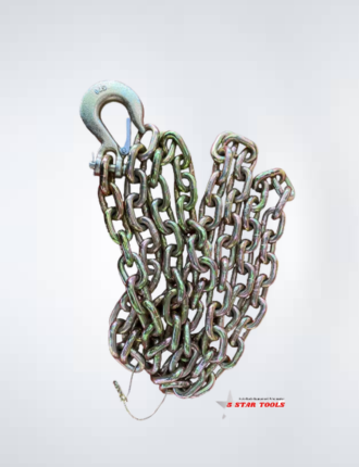 SET#31 AUTO BODY FRAME MACHINE RACK PULL CHAIN 11 FEET LONG SLIP HOOK HEAVY DUTY