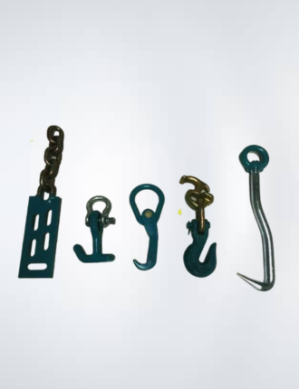 SET#15 AUTO BODY FRAME MACHINE COLLISION REPAIR PULLING TIE TOOLS & HOOK