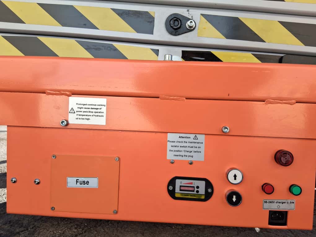 2020 Open Box 5 STAR 16 FEET MAX LIFT ELECTRIC SCISSOR LIFT MAN LIFT