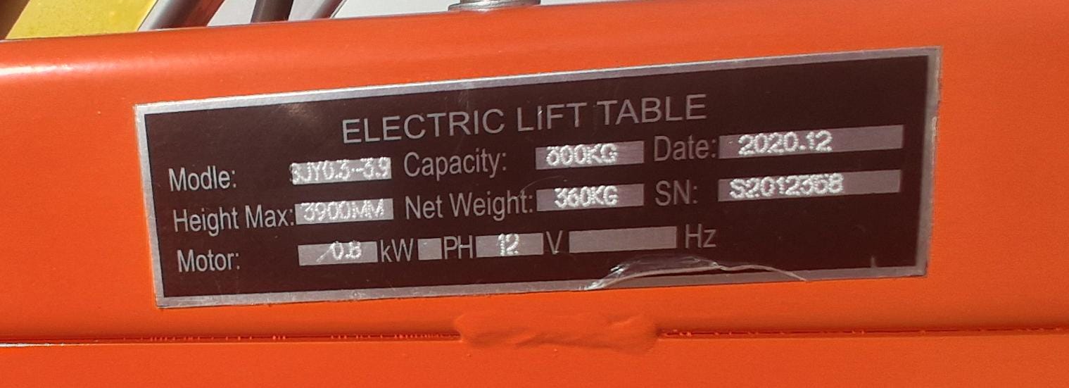 2020 Open Box 5 STAR 16 FEET MAX LIFT ELECTRIC SCISSOR LIFT MAN LIFT