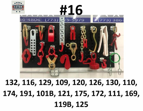 SET#16 AUTO BODY FRAME RACK HEAVY DUTY 18 PIECE TOOL AND CLAMP SPECIAL PRICING!