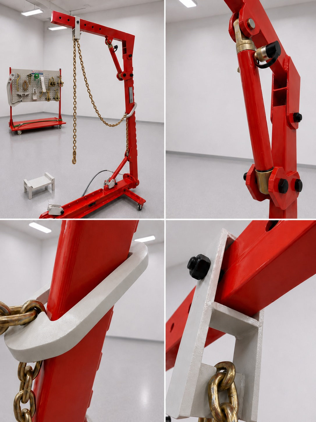Local Pickup only Auto Body Frame Puller Straightener with Roof Including Tools