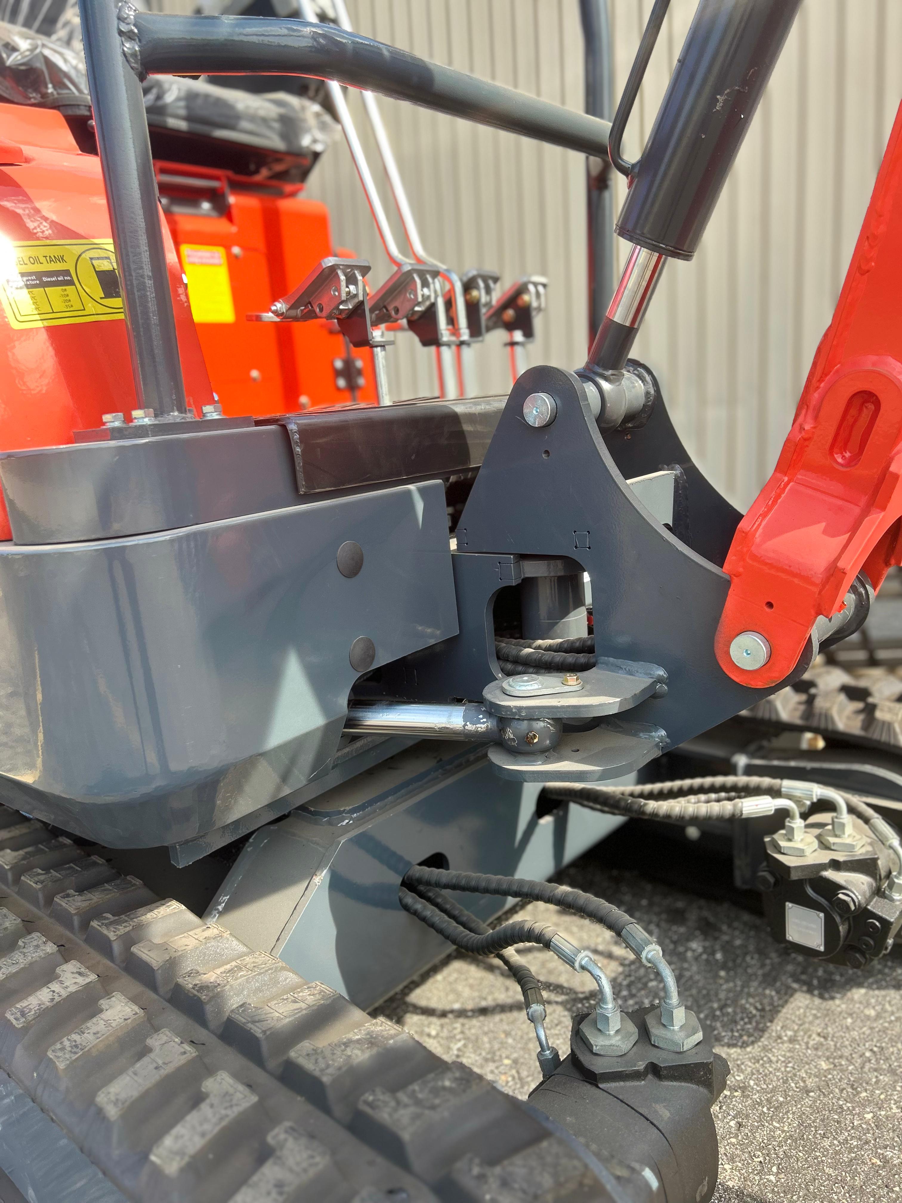 2025 2 Ton New Mini Excavator D902 Swing Boom + Hyraulic Thumb