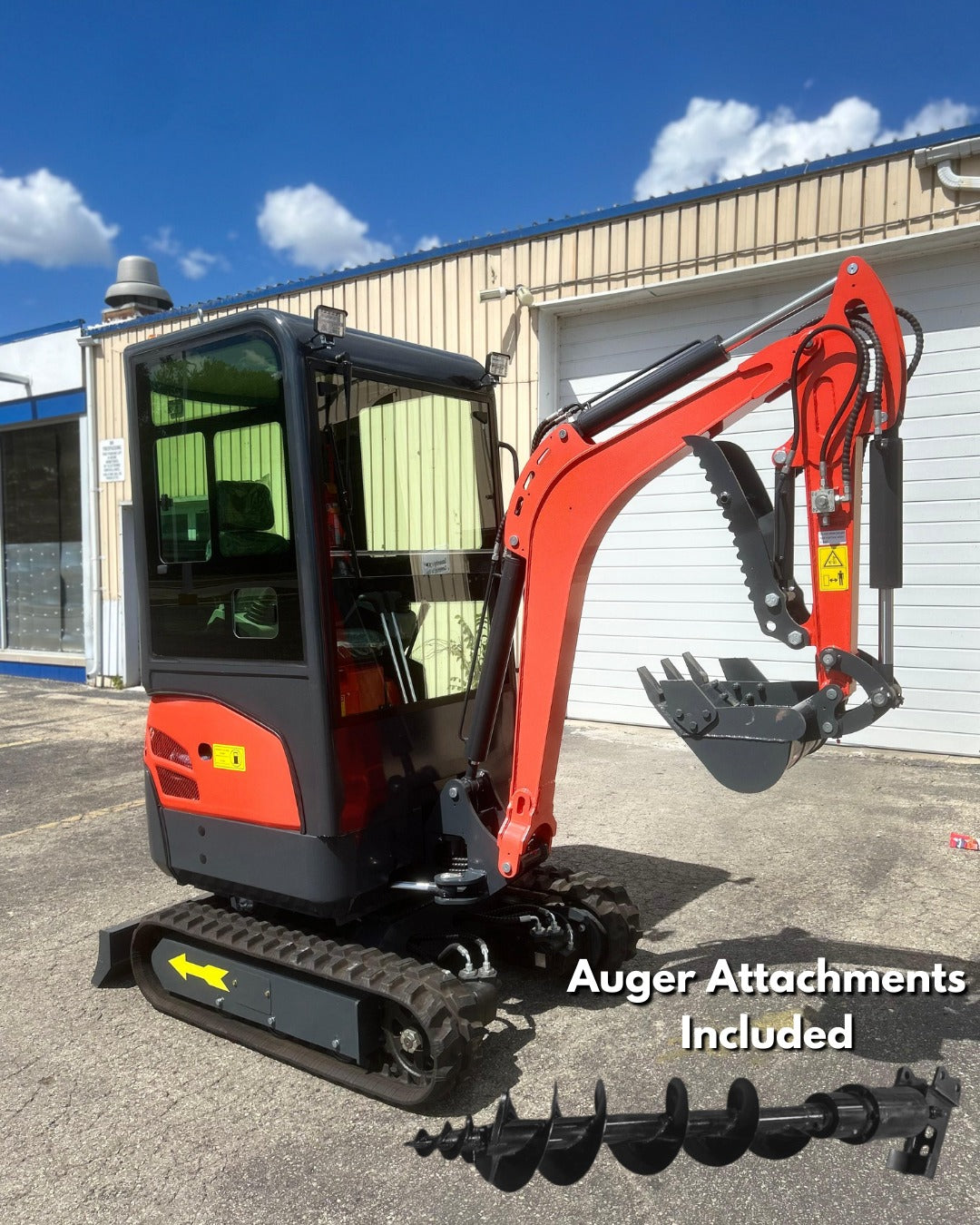 FREE SHIPPING 2 Ton New Mini Excavator, EPA certified USA KUBOTA Diesel Engine