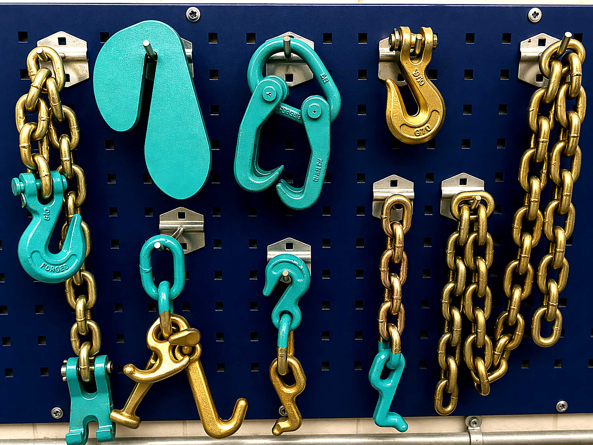Set#100 RTJ HOOK GRAB CHAIN T Hook G7 CLAW CHAIN Chief style 606548 PLATE Frame machine