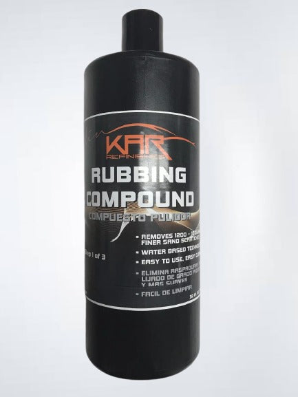 KAR974Q RUBBING COMPOUND 32 FLOZ BUFFING COMPOUND AUTO REFINISHING AUTOBODY SHOP