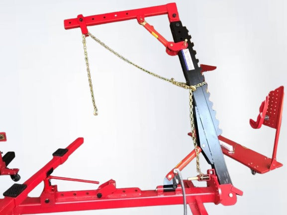 Portable Auto Body Frame Puller Straightener roof free clamps 3 TON AIR GO JACK